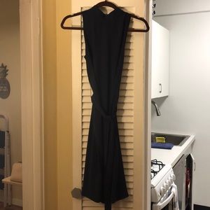 Ann Taylor Nacy high neck tie dress